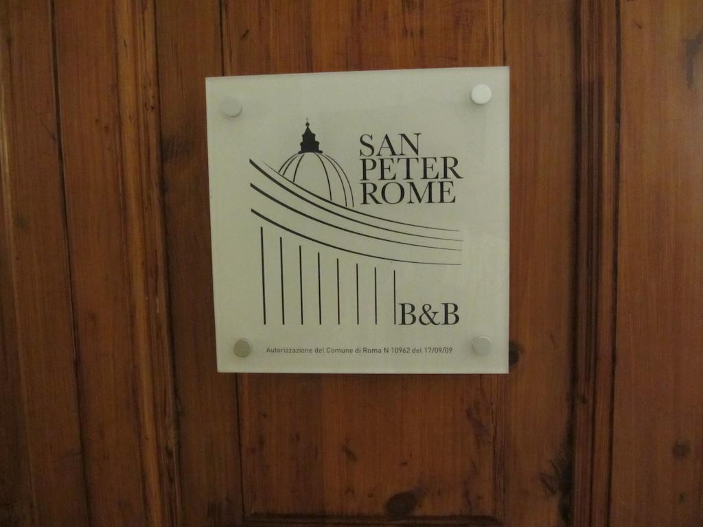 San Peter Rome B&B Exteriér fotografie